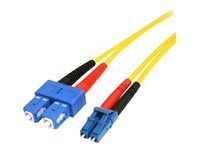 4m Single-Mode Fiber Patch Cable LC - SC - SMFIBLCSC4