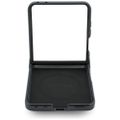 Guess HC Magnetic 4G PU CLASSIC puzdro pre Samsung Galaxy Z Flip 8 hnedé