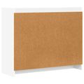 vidaXL Servírovacia skriňa Biela 98,5 x 33 x 80 cm Kompozitné drevo