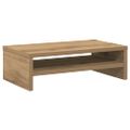 VidaXL Stojan na monitor Artisan Oak 42x24x13 cm Engineered Wood