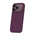 Silikónové tenké Mag puzdro pre iPhone 17 Pro Max 6,9" / iPhone 18 Pro Max 6,9" tmavá čerešňa