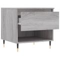 vidaXL Konferenčné stolíky 2 ks sivé sonoma 50x46x50 cm kompoz. drevo
