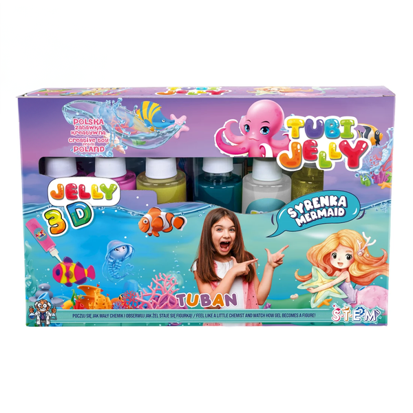 Tubi Jelly Kreatívny set XL Morská panna