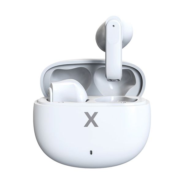 Maxlife TWS MXBE-03 bezdrôtové Bluetooth slúchadlá, biela(OEM0002436)