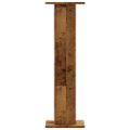 vidaXL Stojany na reproduktor 2ks staré drevo 30x30x95cm kompoz. drevo