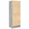 vidaXL Highboard so zásuvkou Sivý Sonoma 45,5 x 34 x 127 cm