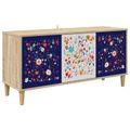vidaXL TV skrinka MAINZ 102 x 33 x 50 cm Sonoma Kompozitné drevo