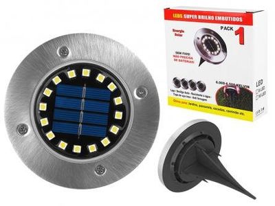 Záhradné dekoračné svietidlo LTC LXLL1218, 16 x LED, solárne, nerez, 6000K Zahradní dekorační svítidlo LTC LXLL1218, 16 x LED, solární, nerez, 6000K