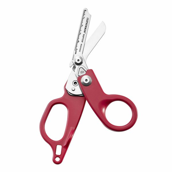 Leatherman 832965 RAPTOR RESPONSE CRIMSON multifunkčné nožnice, hliník, karmínovo-červená, 4 funkcie