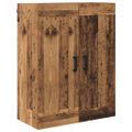 vidaXL Highboard 2 ks Staré drevo 69,5 x 34 x 180 cm Kompozitné drevo