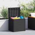 vidaXL Záhradný úložný box antracitový 58,5x46x55 cm polypropylénový