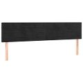 vidaXL Posteľný rám boxspring s matracom čierny 160x200 cm zamat