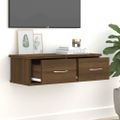 vidaXL Nástenná skrinka hnedý dub 60x26x18,5 cm spracované drevo