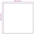 vidaXL Behúň MARSA Lesná zeleň 100 x 100 cm Polyester a PVC