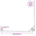 vidaXL Celta antracitová 1,5x6 m 650 g/m²