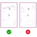 vidaXL Nástenná polica 140x60x(2-6) cm neošetrený dubový masív