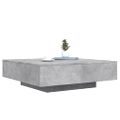 vidaXL Konferenčný stolík betónovo sivý 100x100x31 cm kompozitné drevo