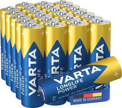 Batéria alkalická AA Varta LR06 Longlife Power CVP24 24ks/box Batéria alkalická AA Varta LR06 Longlife Power CVP24 24ks/box