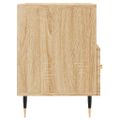 vidaXL TV skrinka dub sonoma 80x36x50 cm spracované drevo
