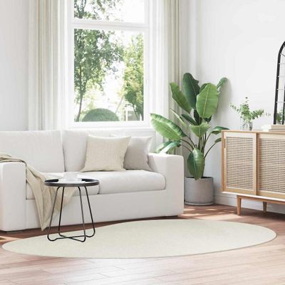 vidaXL Kusové koberce HUARTE Krémová 160 x 230 cm Polyester