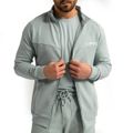 Mikina so zipsom Limitless Eucalypt - GymBeam, veľkosť XXXL, veľkosť oblečenia XXXL