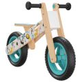 vidaXL Balančný bicykel pre deti modrý potlač