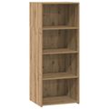 vidaXL Highboard Dub artisan 50 x 41 x 124 cm Kompozitné drevo