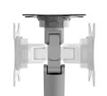 Neomounts  DS70-250SL1 Neomounts NEXT Slim Desk Mount, single display (topfix clamp/grommet), silver Držák, VESA, stolní, pro plochý/zakrivený monitor, úhloprícka 17–35", náklon 90°, otácení 180°, rotace 360°, nosnost 9kg, stríbrn