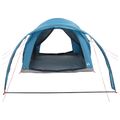 vidaXL Tunelový stan 370 x 275 x 210 cm Modrá Polyester a oceľ