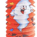 Lampion Halloween duch 15 cm so svietiacou paličkou 40 cm