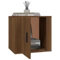 vidaXL Nočné stolíky 2 ks hnedý dub 50x39x47 cm