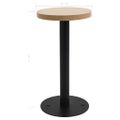vidaXL Bistro stolík bledohnedý 40 cm MDF