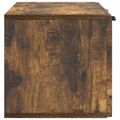 vidaXL Nástenná TV skrinka Nástenný Dymový dub 78,5 x 31 x 30 cm