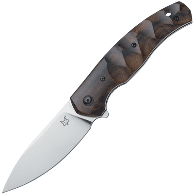 FOX Knives FX-308 ZW Ziggy vreckový lovecký nôž 8 cm, drevo Ziricote