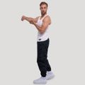 Tielko Persistence Ribbed White - GymBeam, veľkosť S