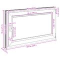 vidaXL Otočné a sklopné okno do suterénu RISOR 100 x 70 cm PVC a sklo