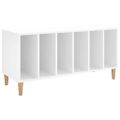 vidaXL Skrinka na platne biela 100x38x48 cm kompozitné drevo