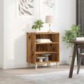 vidaXL Komoda staré drevo 57x35x75 cm kompozitné drevo