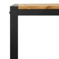vidaXL Záhradný stôl s nohami v tvare U 140x80x75 cm akáciový masív