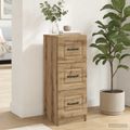 vidaXL Zásuvkový kabinet 33 x 34,5 x 87 cm Kompozitné drevo