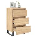 vidaXL Nočné stolíky 2 ks dub sonoma 40x35x69 cm kompozitné drevo