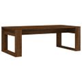 vidaXL Konferenčný stolík hnedý dub 102x50x35 cm kompozitné drevo
