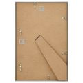 vidaXL Fotorámiky na stenu alebo stôl 5 ks strieborné 42x59,4 cm MDF