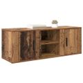vidaXL TV skrinka 100 x 31,5 x 35 cm Staré drevo Kompozitné drevo