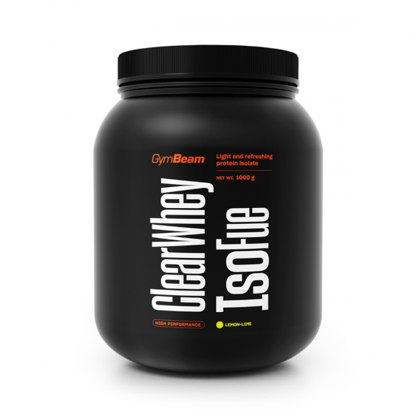 Clear Whey IsoFue - GymBeam, vodný melón, 1000 g