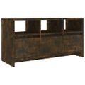 vidaXL TV skrinka sivý dub 102x37,5x52,5 cm drevotrieska