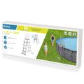 Bestway Flowclear 4-stupňový bezpečnostný rebrík do bazéna 132 cm