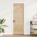 vidaXL Vnútorné dvere 73,5 x 211 cm Preglejka Prírodná