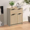vidaXL Komoda dub sonoma 60x30x70 cm spracované drevo