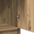 vidaXL Highboard Remeselný dub 41 x 40 x 135 cm Kompozitné drevo